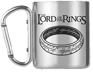 The Lord of The Rings Ring karabijnhaak mok