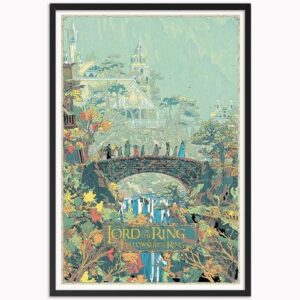 The Lord of The Rings - Vintage Poster - 30 x 45 cm