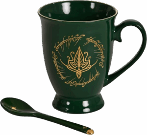 Lord of the Rings mok met lepel 270ml keramiek